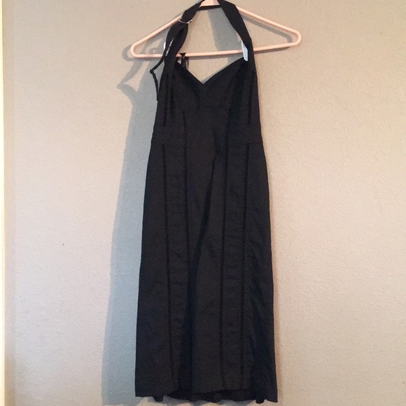 bebe Dresses & Skirts - Black Bebe Size 4 Midi One Strap Dress